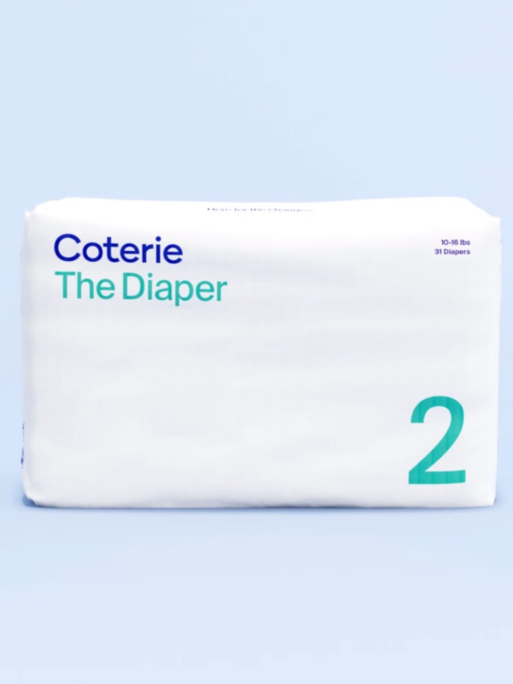 Coterie The Diaper Size 2 - brand new